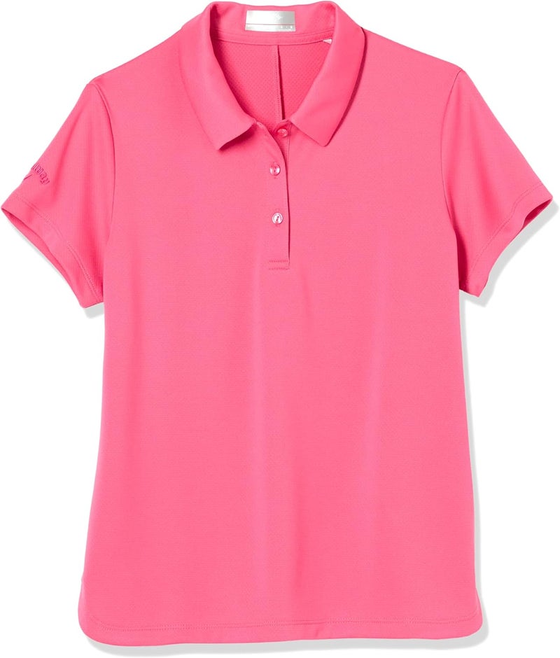 Callaway Girls Micro Hex Solid Polo Girls Shirt - Image 1